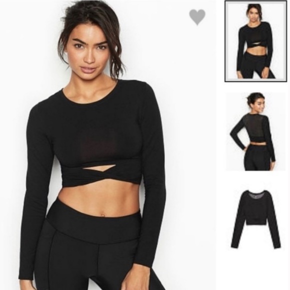 Victoria’s Secret Long Sleeve Crop Top - Picture 4 of 5
